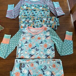 Matilda Jane Teal and Pink Kids Pajama Set